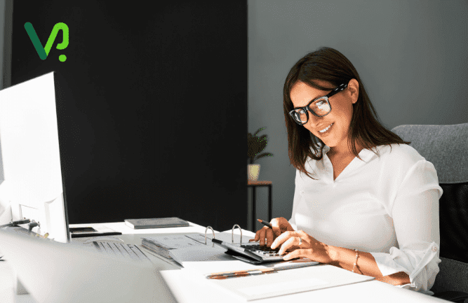 Virtual assistant efficiently performing data entry tasks