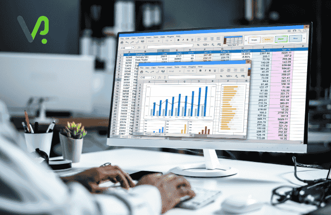 Virtual assistant efficiently performing data entry tasks